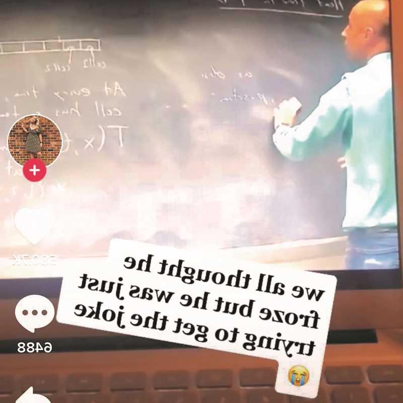 Math professor Marc Ordower became Instafamous on TikTok.